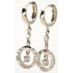  Silver Moonstone Earrings
